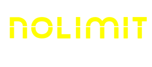 Nolimit City logo geel wit