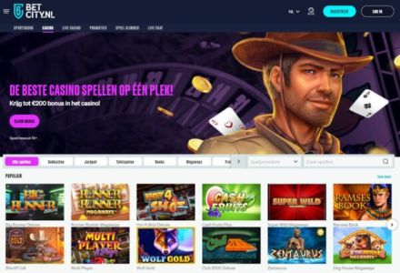 Homepage Betcity