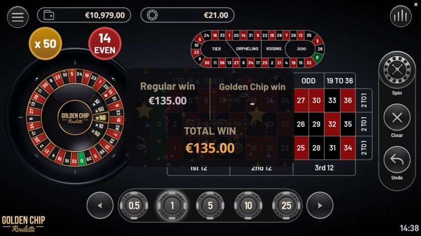 Golden Chip Roulette