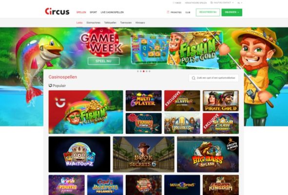 casino spellen Circus