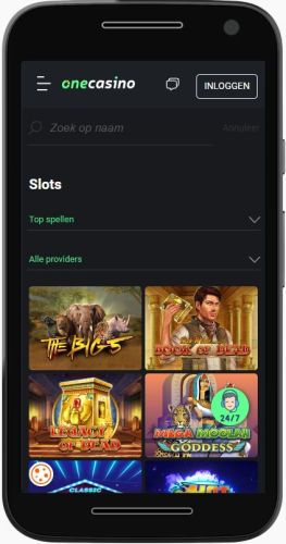One Casino mobiel