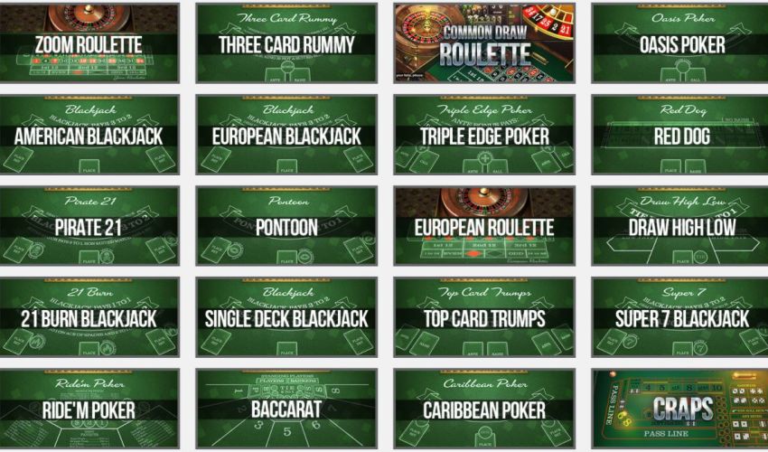 betsoft tafelspellen